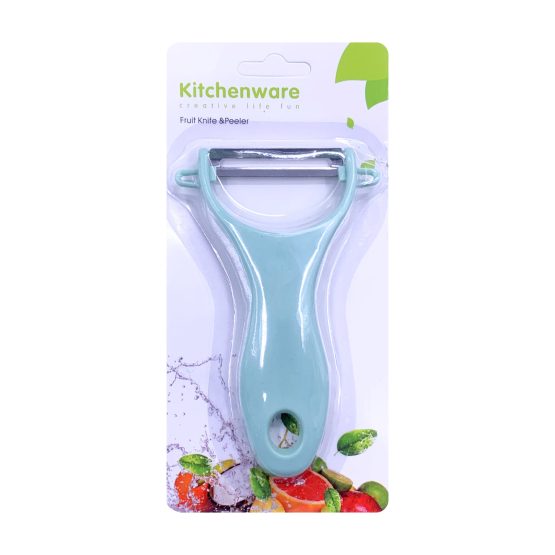 Pelapapas plastico en blister 14.8cm