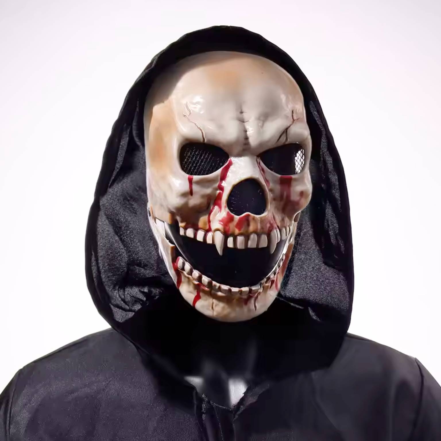 Mascara calavera maxilar movil 19×24.5 cm