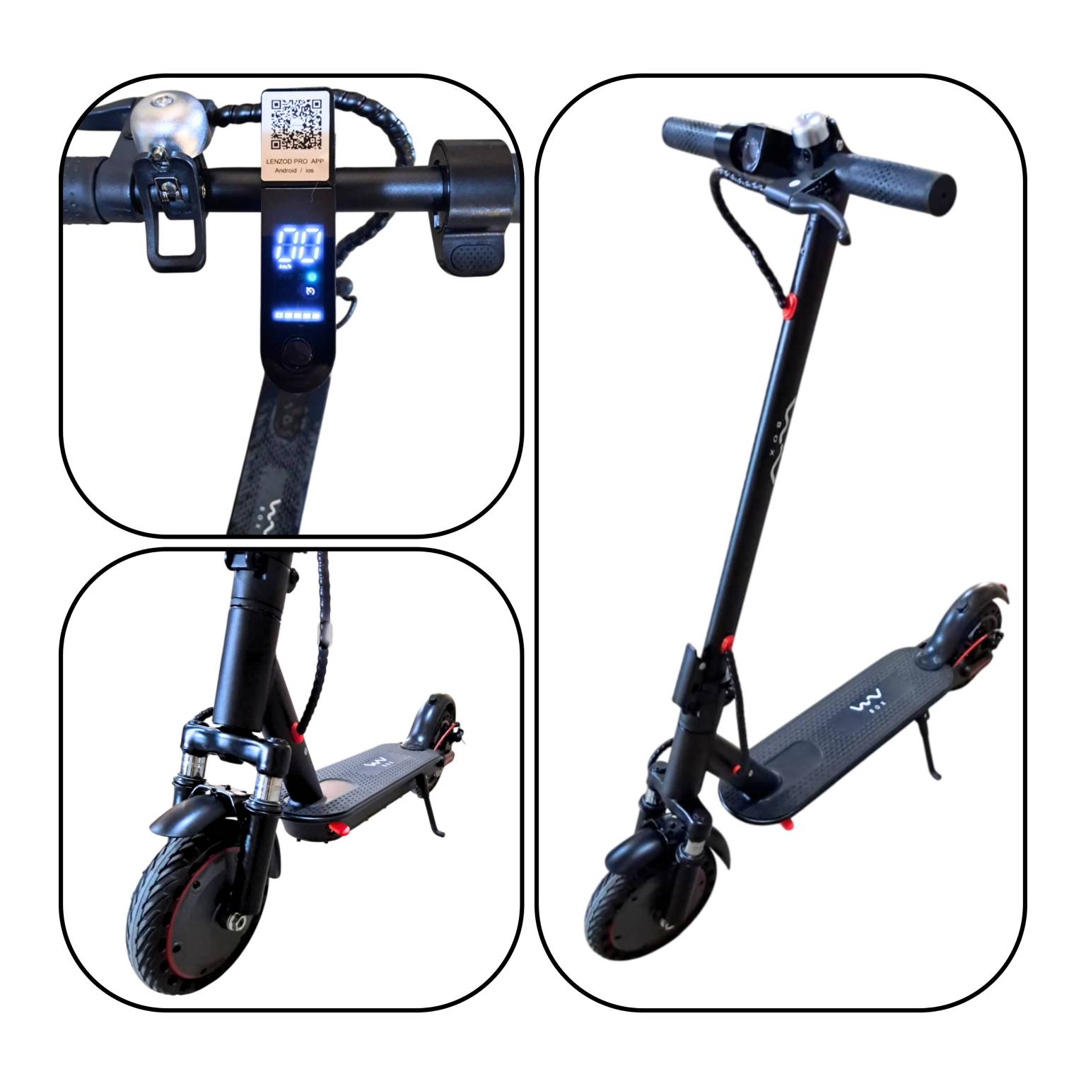 Monopatin electrico con suspension delantera 250w 25km/h u$s 529