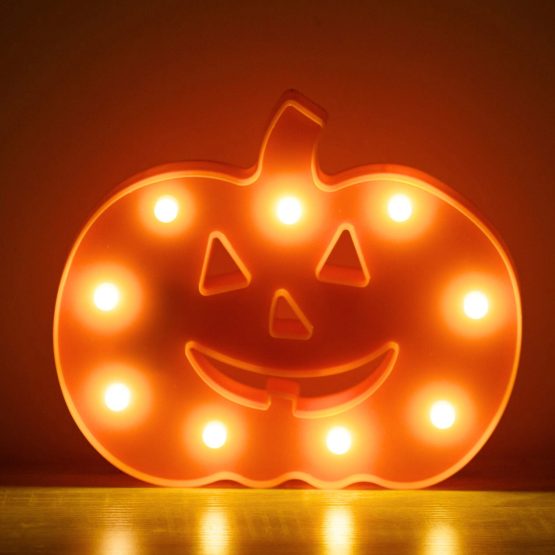Lampara led calabaza 24×21 cm