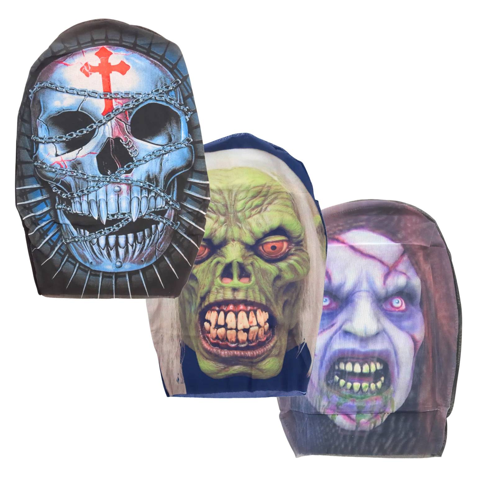 Mascara de tela en bolsa