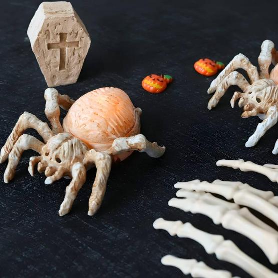 Vela led araña 9cm