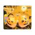Trompo calabaza halloween x 2 10cm