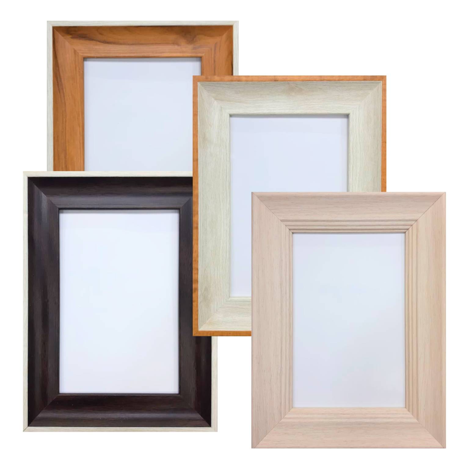 Portarretrato marco simil madera 10.3×15.3 cm