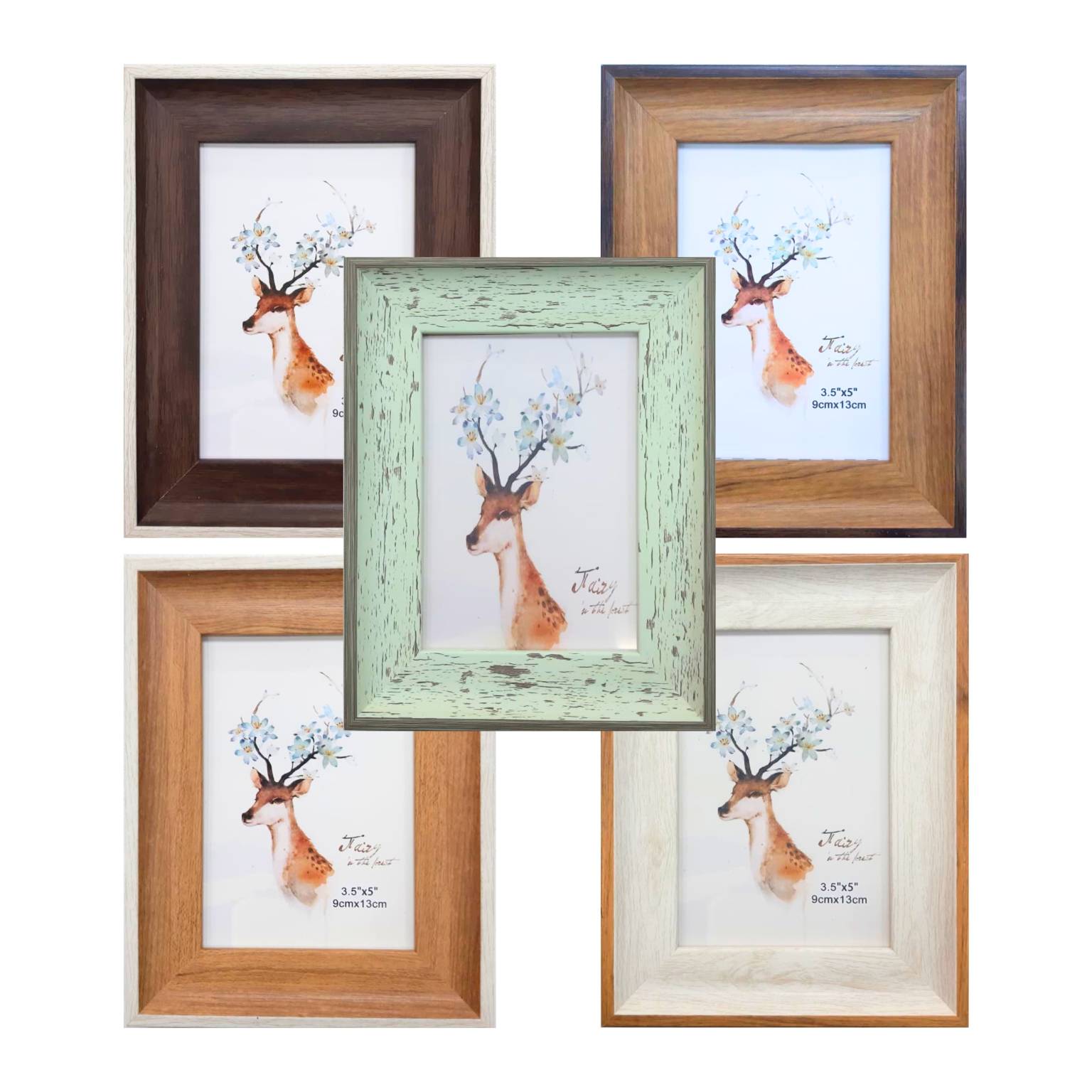 Portarretrato marco vintage 12.7×17.8 cm