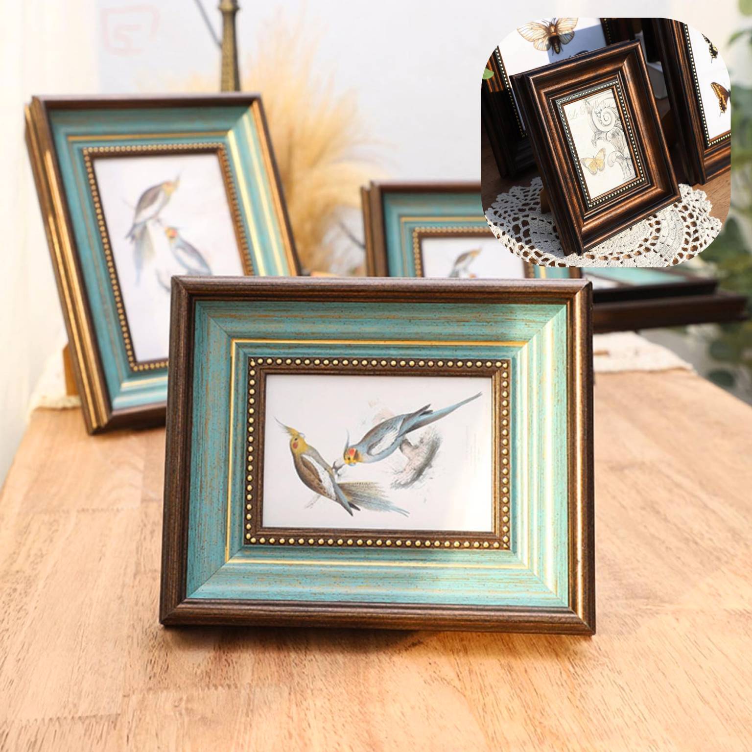 Portarretrato marco retro 10.2×15.2 cm