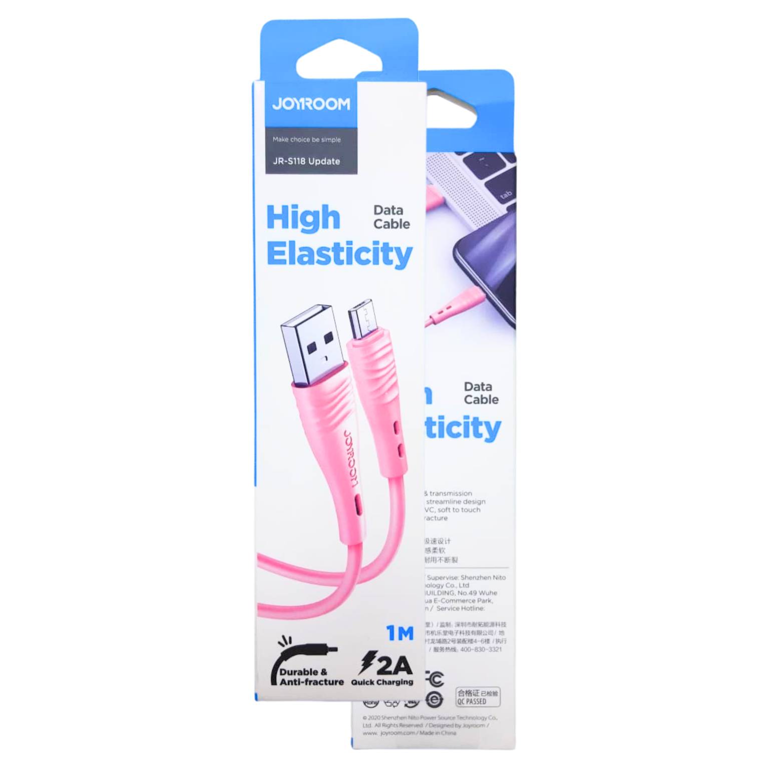 Cable micro usb joyroom s118 – 2.4a