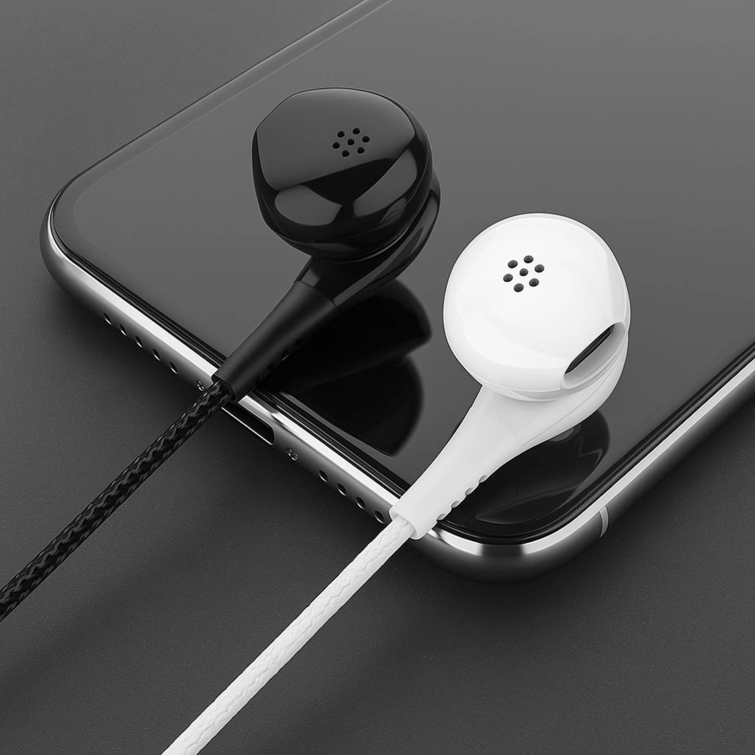 Auriculares con cable auxiliar 1.2 metros