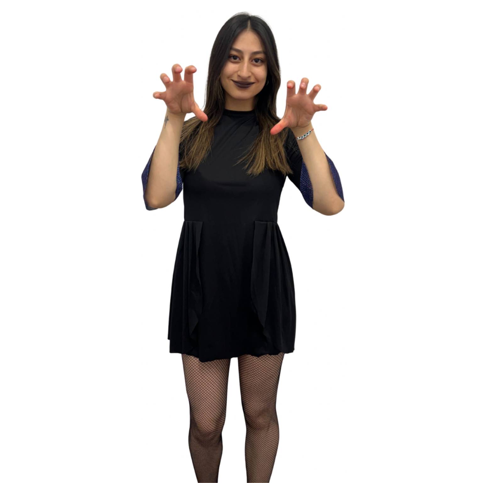 Disfraz bruja con media