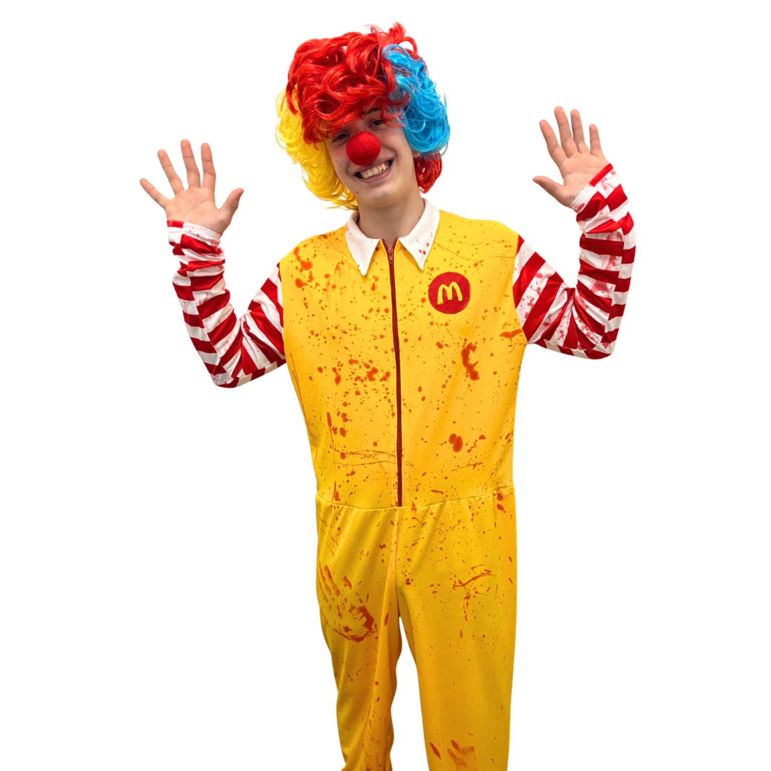 Disfraz payaso mc donald sin accesorios
