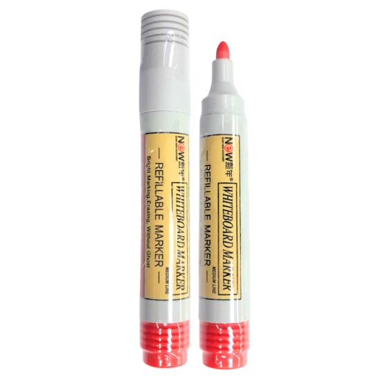 Marcador pizarra rojo