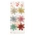 Adorno navideño flor x6 6cm