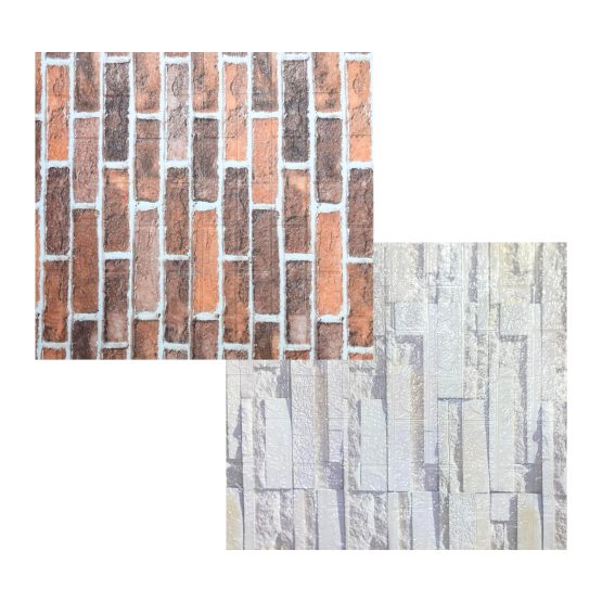 Plancha revestimiento ladrillo/piedra 70×77 cm