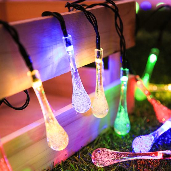 Luces led x30 gotitas