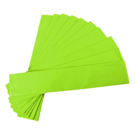 Papel crepe verde manzana