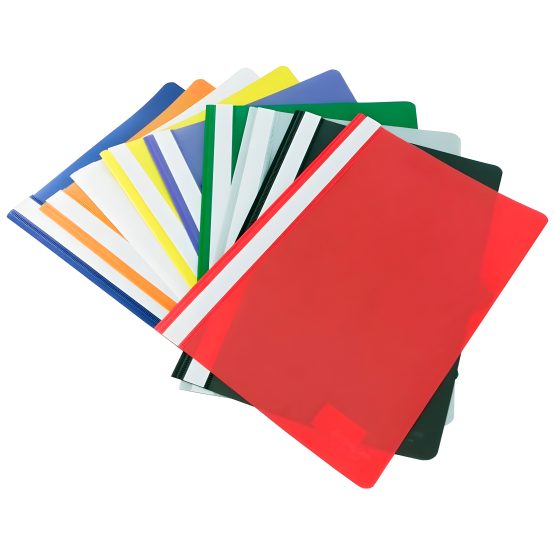 Carpeta tapa transparente a4 x unidad