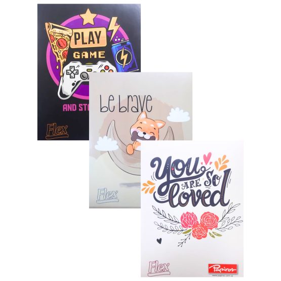 Cuaderno papiros flex 24 hojas