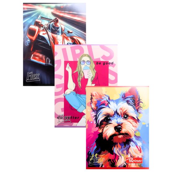 Cuaderno papiros flex 72 hojas