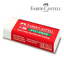 Goma de borrar faber pvc-free chica