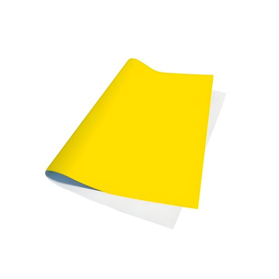 Forro de papel amarillo