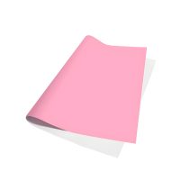 Forro de papel rosado