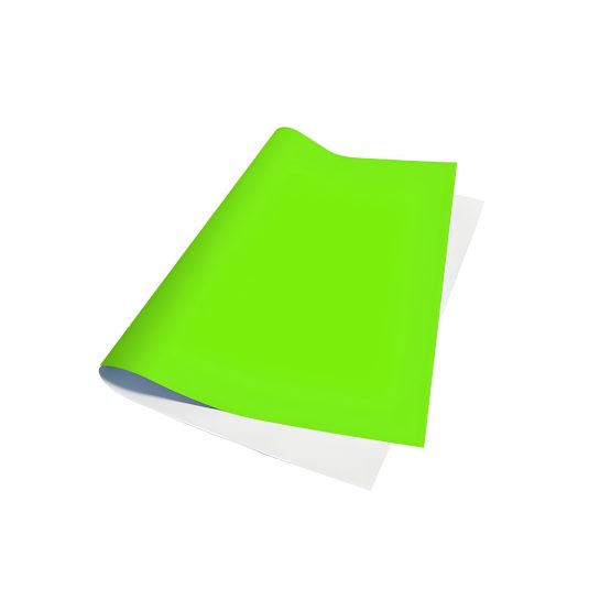 Forro de papel verde manzana