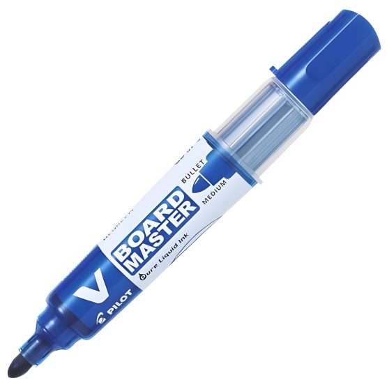 Marcador pilot pizarra azul con recarga