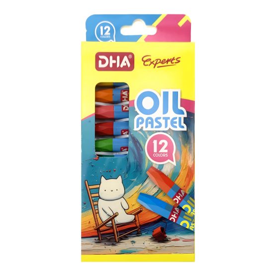 Oleo pasteles dha 12 colores en caja