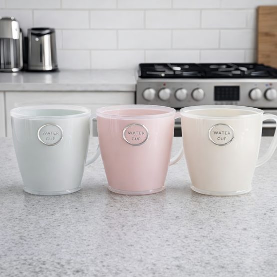 Taza de plastico water cup 8.8×9.5 cm