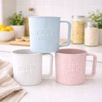 Taza de plastico good mood 8.5×9.5 cm