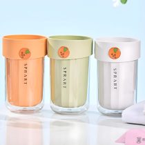 Vaso portacepillo con tapa 7.5×20 cm