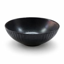 Bowl ceramica negro 18×7 cm