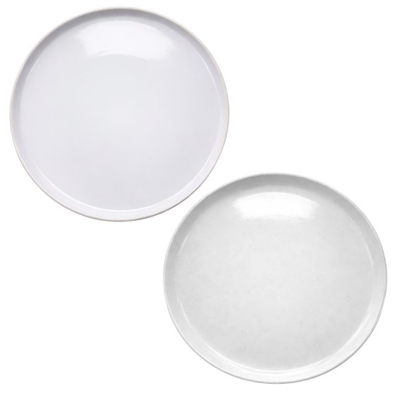 Plato llano ceramica borde grueso 26.5cm