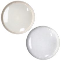 Plato llano ceramica borde grueso 20cm