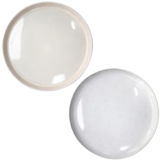 Plato llano ceramica borde grueso 20cm