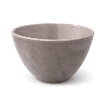 Bowl ceramica alto color tierra 14×8.5 cm