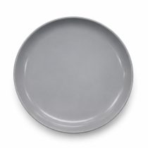 Plato llano ceramica gris 20cm