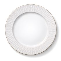 Plato llano ceramica borde textura 20cm