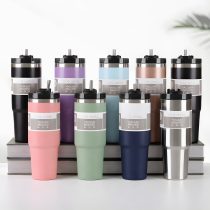 Vaso termico con sorbito sin agarre 800ml