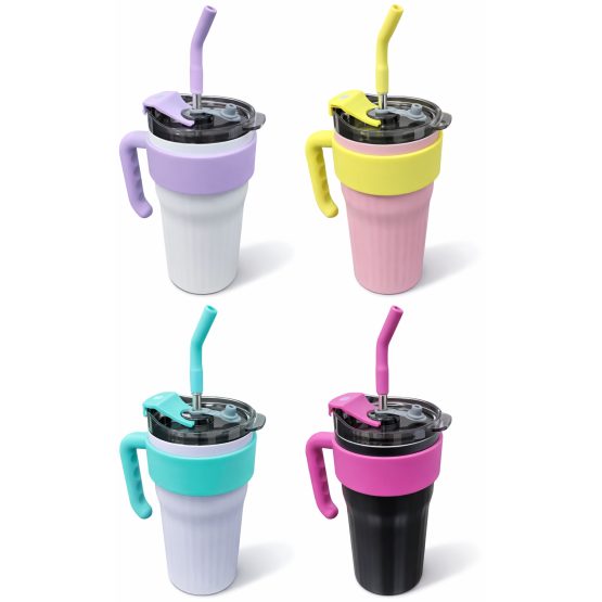 Vaso apliques con sorbito y asa 850ml