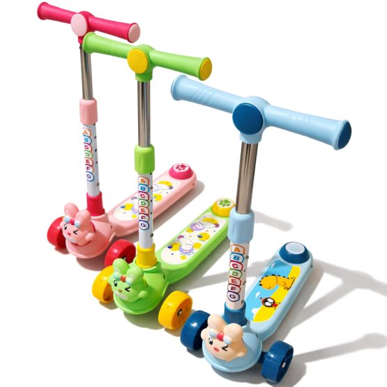 Monopatin diseño con animalito abecedario