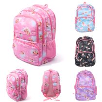 Mochila juvenil pastel diseño ositos 47.5x32x14 cm