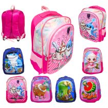 Mochila brainrot relieve dos cierres 38×17 cm