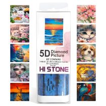 Diamantes para decorar lamina 20×30 cm paisajes/mascotas