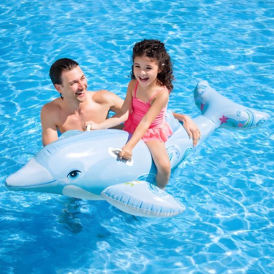 Inflable flotador delfin 175×66 cm