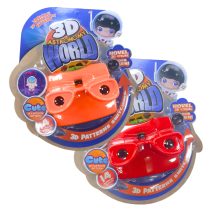 Mascara 3d dinosaurio/espacio 26×23 cm