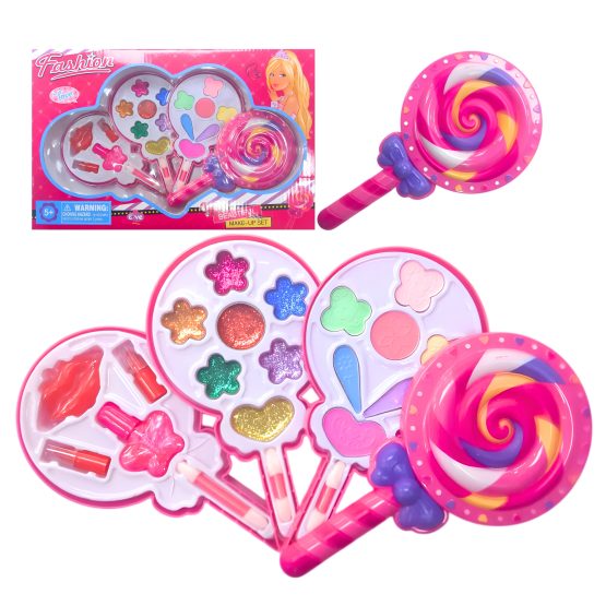 Maquillaje infantil paleta caramelo 33x21x6 cm