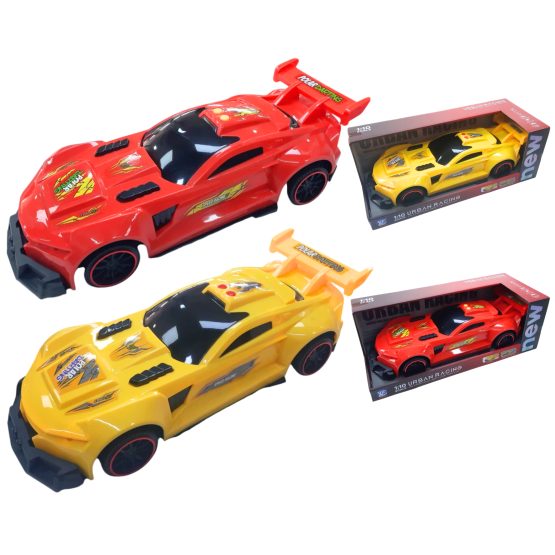 Auto urban racing luces y musica 43x15x18 cm