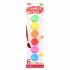 Tempera beifa 6 colores fluo y pincel