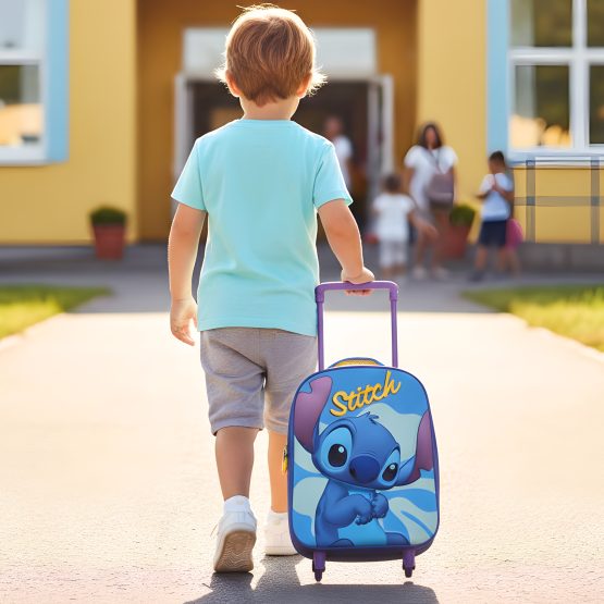 Mochila personajes surtidos con carro